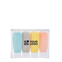 Gift Campaign Necessaire da viaggio con flaconi per liquidi e cura personale></noscript> Accessori Da Viaggio