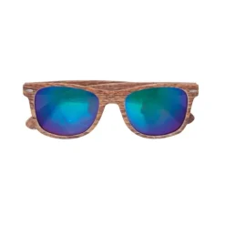 Gift Campaign Occhiali da sole con effetto legno e lenti a specchio UV400 WestSide></noscript> Occhiali Da Sole Personalizzati