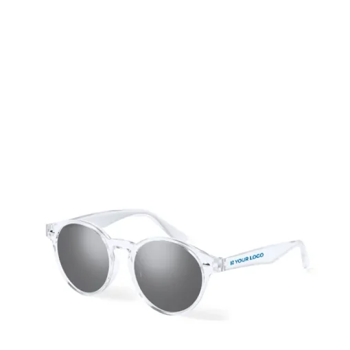 Gift Campaign Occhiali da sole con lenti nere e forma circolare UV400> Occhiali Da Sole Personalizzati