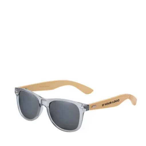 Gift Campaign Occhiali da sole con lenti a specchio e protezione UV400 in bambù e PC> Occhiali Da Sole Personalizzati