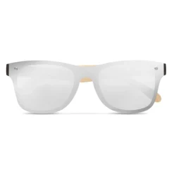 Gift Campaign Occhiali da sole con logo lenti specchiate UV400 aste Bamboo Beach></noscript> Occhiali Da Sole Personalizzati