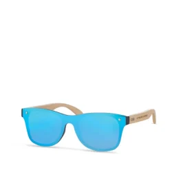 Gift Campaign Occhiali da sole con logo lenti specchiate UV400 aste Bamboo Beach></noscript> Occhiali Da Sole Personalizzati
