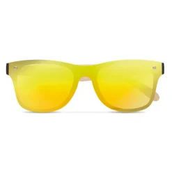 Gift Campaign Occhiali da sole con logo lenti specchiate UV400 aste Bamboo Beach></noscript> Occhiali Da Sole Personalizzati
