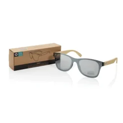 Gift Campaign Occhiali da sole ecologici con aste in bambù e lenti a specchio UV400></noscript> Occhiali Da Sole Personalizzati
