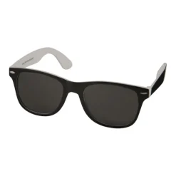 Gift Campaign Occhiali da sole esterno nero interno colorato lenti nere Bicolor> Occhiali Da Sole Personalizzati