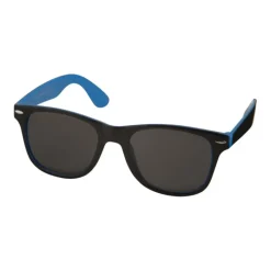 Gift Campaign Occhiali da sole esterno nero interno colorato lenti nere Bicolor> Occhiali Da Sole Personalizzati