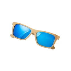 Gift Campaign Occhiali da sole in bambù con lenti a specchio e protezione UV400> Occhiali Da Sole Personalizzati
