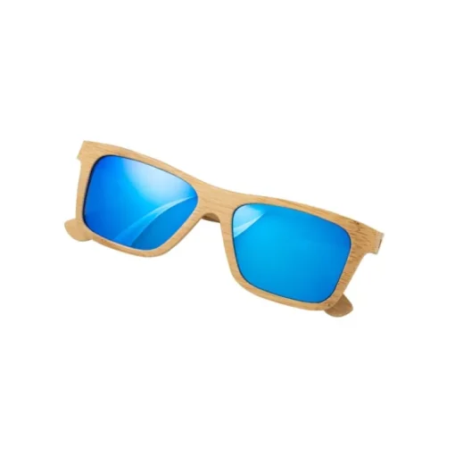 Gift Campaign Occhiali da sole in bambù con lenti a specchio e protezione UV400> Occhiali Da Sole Personalizzati