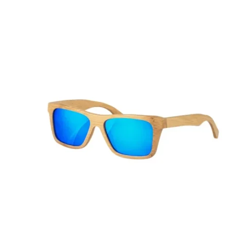 Gift Campaign Occhiali da sole in bambù con lenti a specchio e protezione UV400> Occhiali Da Sole Personalizzati