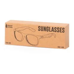 Gift Campaign Occhiali da sole in fibra di grano con lenti nere UV400><noscript><img width=