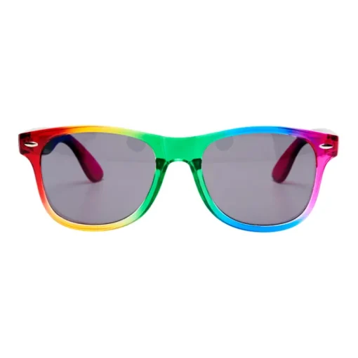 Gift Campaign Occhiali da sole retrò con colori arcobaleno e protezione UV400> Occhiali Da Sole Personalizzati