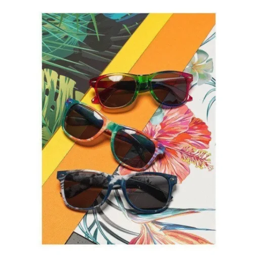 Gift Campaign Occhiali da sole retrò con colori arcobaleno e protezione UV400> Occhiali Da Sole Personalizzati
