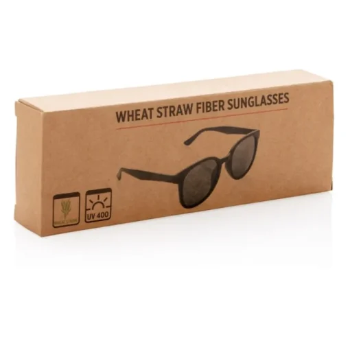 Gift Campaign Occhiali da sole retrò in fibra di paglia di grano e protezione UV400> Occhiali Da Sole Personalizzati