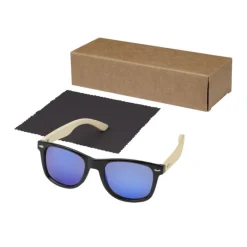 Gift Campaign Occhiali da sole sostenibili aste bamboo lenti blu Polarized Bamboo> Occhiali Da Sole Personalizzati