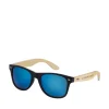 Gift Campaign Occhiali da sole vintage stanghette bamboo lenti specchiate BeachWood> Occhiali Da Sole Personalizzati