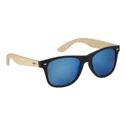 Gift Campaign Occhiali da sole vintage stanghette bamboo lenti specchiate BeachWood> Occhiali Da Sole Personalizzati