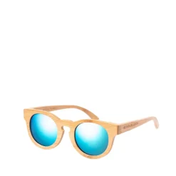 Gift Campaign Occhiali in bambù con lenti a specchio in borsa con chiusura a cordoncino></noscript> Occhiali Da Sole Personalizzati