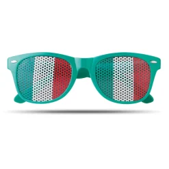 Gift Campaign Occhiali per eventi con bandiera nazionale logo su stanghette Fanclub></noscript> Gadget Per Eventi Sportivi