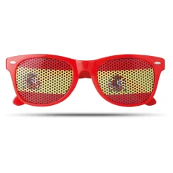 Gift Campaign Occhiali per eventi con bandiera nazionale logo su stanghette Fanclub></noscript> Gadget Per Eventi Sportivi