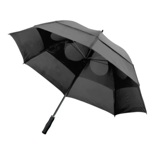 Gift Campaign Ombrelli anti tormenta con logo 8 panelli e manico in gomma Ø129 Storm> Ombrelli Da Golf