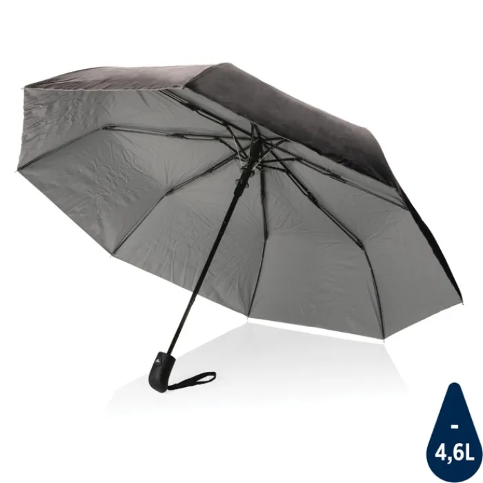 Gift Campaign Ombrelli con logo bicolore in RPET 190T Ø97 Bicolor> Ombrelli Pieghevoli