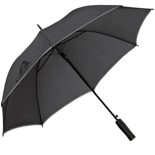 Gift Campaign Ombrelli con logo personalizzato neri con bordi colorati Ø104 Rainstorm> Ombrelli Classici