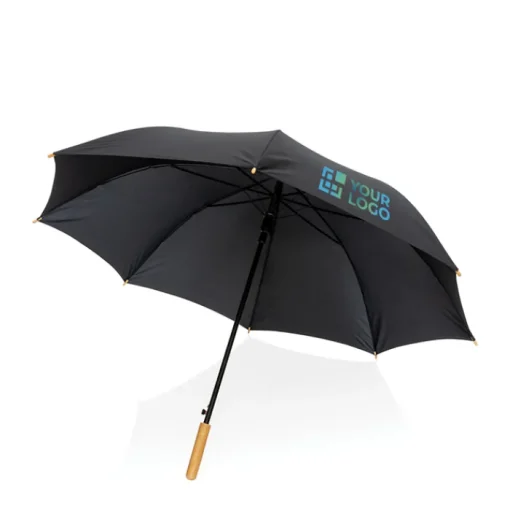Gift Campaign Ombrelli da golf con logo con manico in bambú Ø120 RPET Bamboo Max> Ombrelli Da Golf