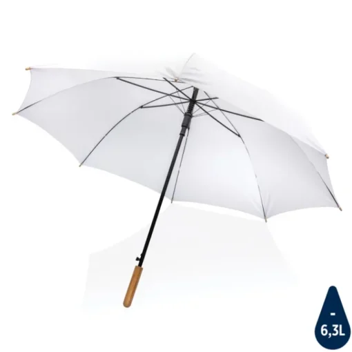 Gift Campaign Ombrelli da golf con logo con manico in bambú Ø120 RPET Bamboo Max> Ombrelli Da Golf