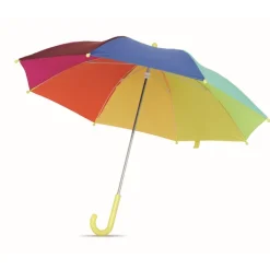 Gift Campaign Ombrello arcobaleno per bambini 8 pannelli da 18'' in pongee 190T Ø46> Ombrelli Pieghevoli