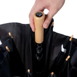 Gift Campaign Ombrello automatico con manico in legno 8 pannelli e Ø106><noscript><img width=