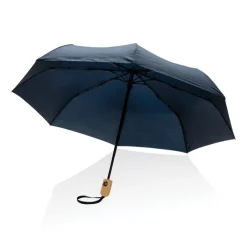 Gift Campaign Ombrello automatico con manico in bambù e antiviento Ø94 RPET></noscript> Ombrelli Pieghevoli