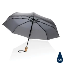Gift Campaign Ombrello automatico con manico in bambù e antiviento Ø94 RPET></noscript> Ombrelli Pieghevoli