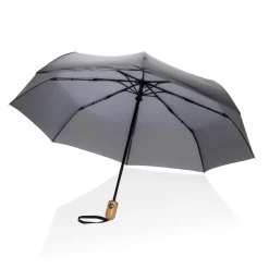 Gift Campaign Ombrello automatico con manico in bambù e antiviento Ø94 RPET></noscript> Ombrelli Pieghevoli