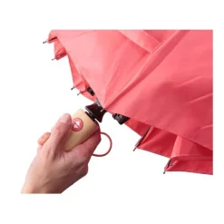 Gift Campaign Ombrello automatico e pieghevole a 8 pannelli con manico in bambù Ø97></noscript> Ombrelli Classici