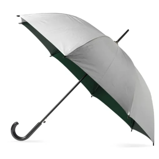 Gift Campaign Ombrello automatico in poliestere 190T con esterno argentato Ø102 cm> Ombrelli Classici