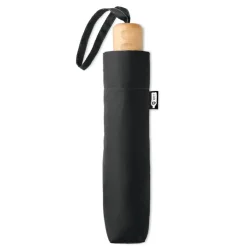 Gift Campaign Ombrello aziendale pieghevole con manico in legno Ø99 Reciclo Fold> Gadget Ecologici|Ombrelli Pieghevoli