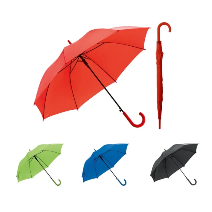 Gift Campaign Ombrello colorato poliestere 190T con manico colorato Ø104 Rainfall> Ombrelli Classici