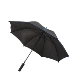 Gift Campaign Ombrello con copertura in pongee 190T di nera con bordo colorato Ø105></noscript> Ombrelli Classici