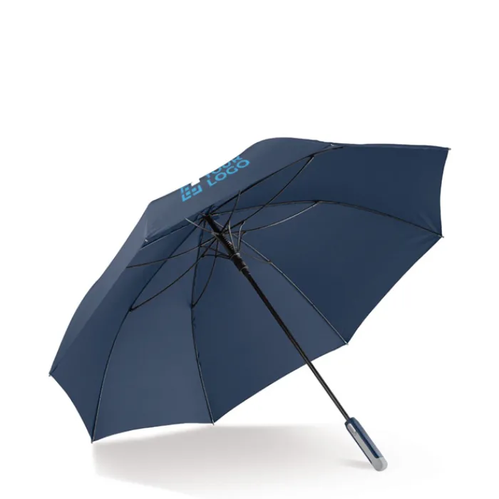 Gift Campaign Ombrello grande colorato da 25'' a prova di vento con telaio nero Ø114> Ombrelli Antivento