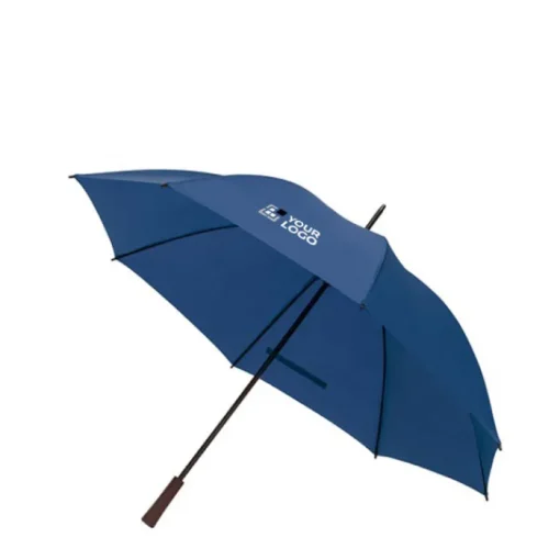 Gift Campaign Ombrello in poliestere 190T apertura manuale con manico in legno Ø127> Ombrelli Da Golf