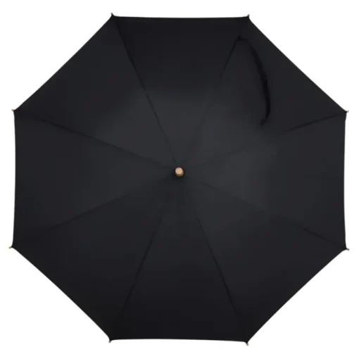 Gift Campaign Ombrello in rPET da 23'' con particolare manico e punte in legno Ø103> Ombrelli Antivento