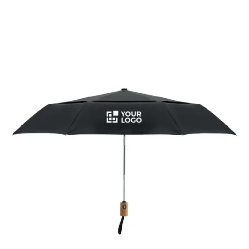 Gift Campaign Ombrello pieghevole antivento da 21'' in poli cotone 190T Ø99cm> Ombrelli Antivento