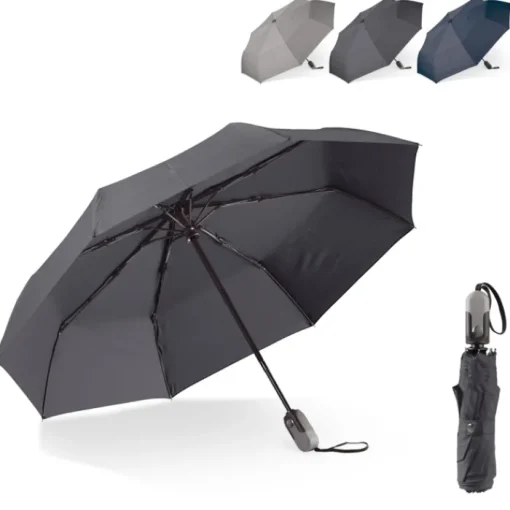 Gift Campaign Ombrello pieghevole automatico da 22'' con manico ergonomico Ø96> Ombrelli Pieghevoli