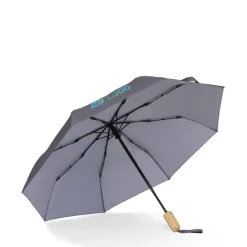 Gift Campaign Ombrello pieghevole con logo da 21'', in rPET con manico in legno Ø94></noscript> Ombrelli Pieghevoli