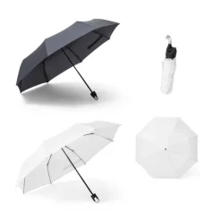 Gift Campaign Ombrello pieghevole da 21'' in poliestere riciclato 190T antivento Ø98></noscript> Ombrelli Pieghevoli