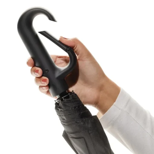 Gift Campaign Ombrello pieghevole in rPET resistente al vento con manico a clip Ø97> Ombrelli Antivento