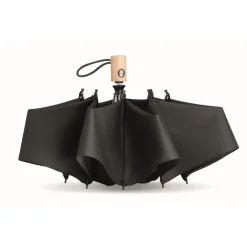 Gift Campaign Ombrello promozionale con logo con manico di bambu Ø107 RPET> Gadget Ecologici|Ombrelli Pieghevoli