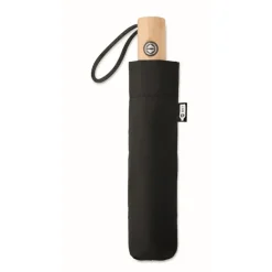 Gift Campaign Ombrello promozionale con logo con manico di bambu Ø107 RPET></noscript> Gadget Ecologici|Ombrelli Pieghevoli