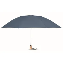 Gift Campaign Ombrello promozionale con logo con manico di bambu Ø107 RPET></noscript> Gadget Ecologici|Ombrelli Pieghevoli
