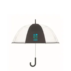 Gift Campaign Ombrello trasparente 23''con 1 pannello in poliestere personalizzabile></noscript> Ombrelli Classici